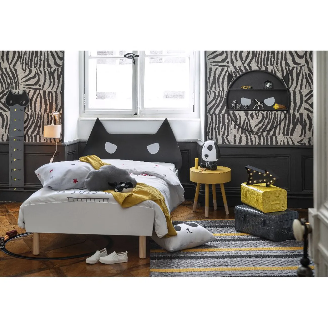 Gifi Rangement|Étagère murale Ully noire