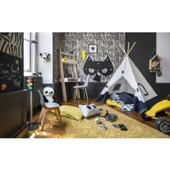 Gifi Rangement|Étagère murale Wow noire