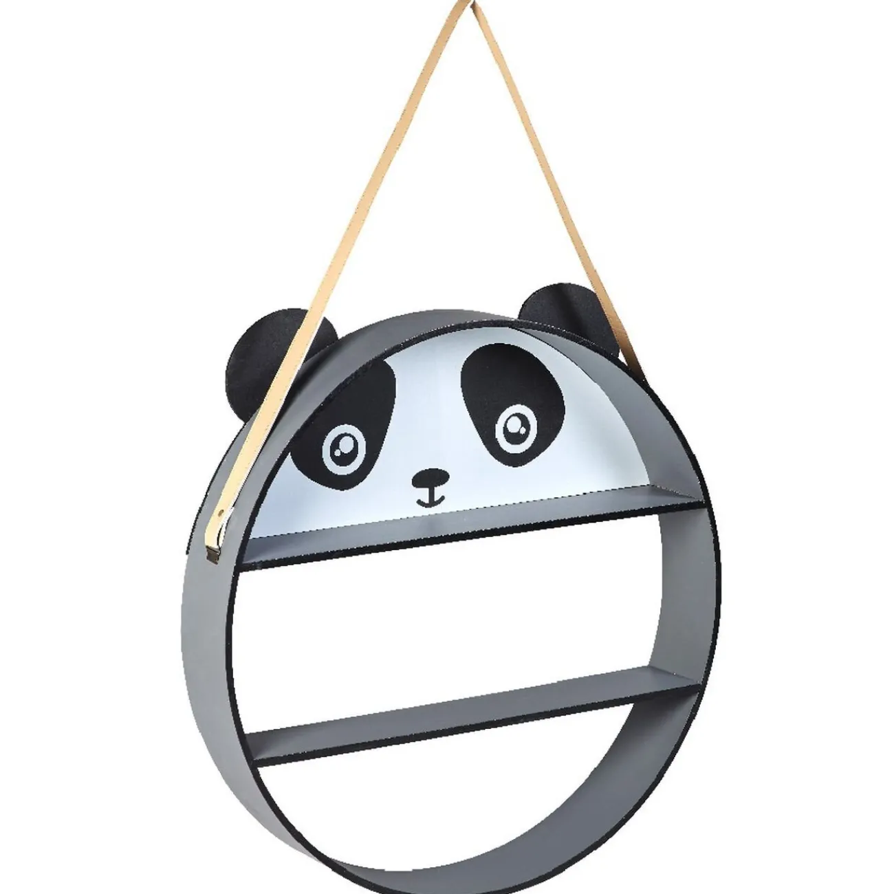 Gifi Rangement|Étagère murale Wylie noire et blanche