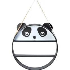 Gifi Rangement|Étagère murale Wylie noire et blanche