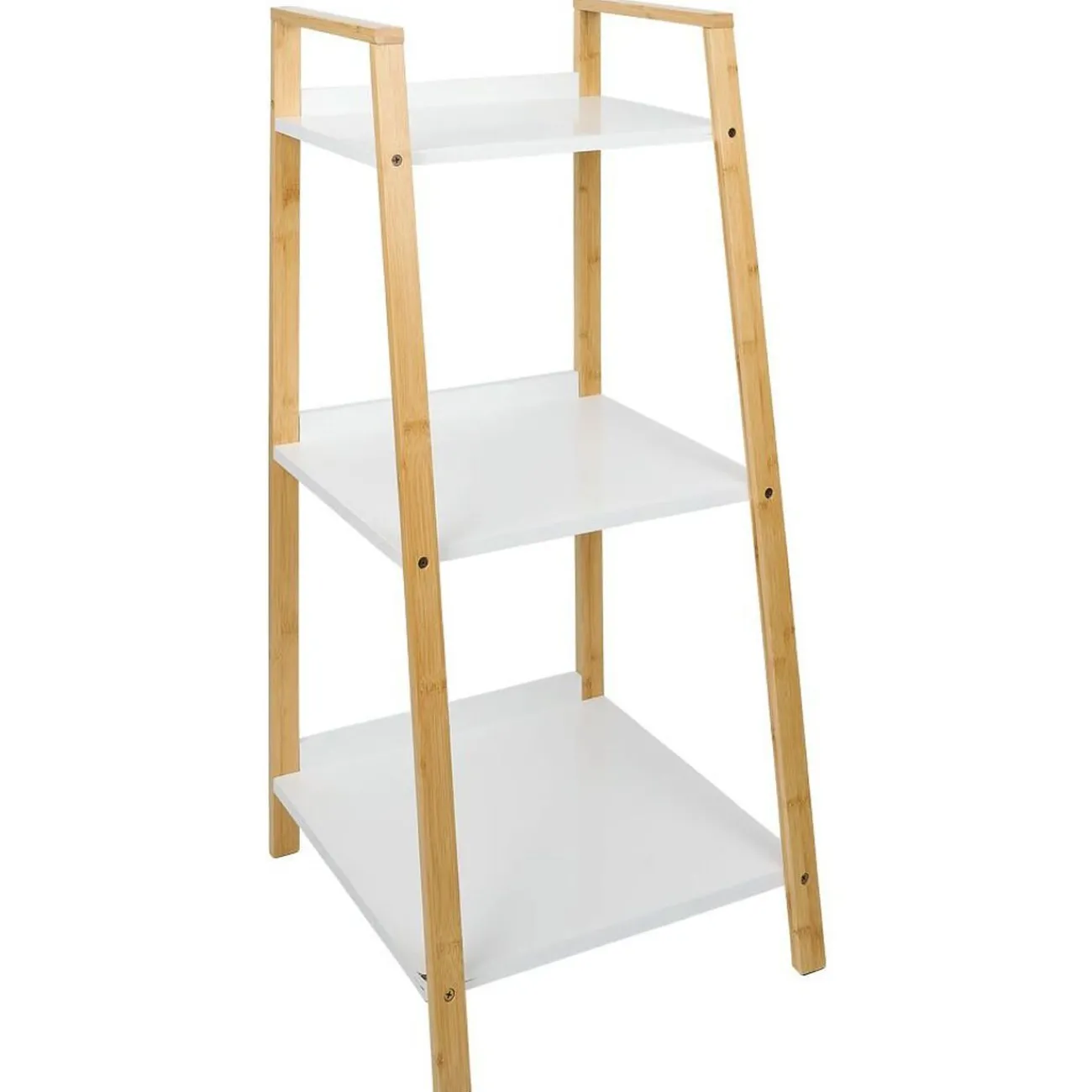 Gifi Aménagement Salle De Bain^Étagère salle de bain 3 niveaux bambou 34,5x36xH76cm