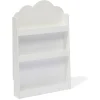 Gifi Rangement|Étagère sur pieds Nuage blanc 3 niveaux - L61,5xP13,5xH95 cm
