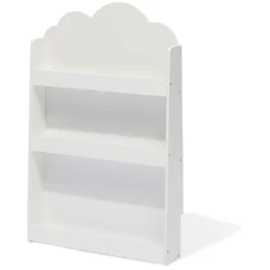 Gifi Rangement|Étagère sur pieds Nuage blanc 3 niveaux - L61,5xP13,5xH95 cm