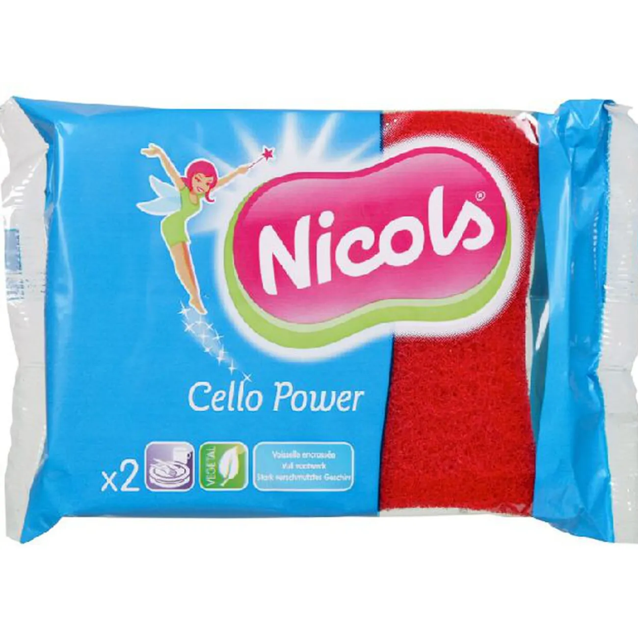 Gifi Nettoyage Et Entretien|Tampon à récurer éponge x2