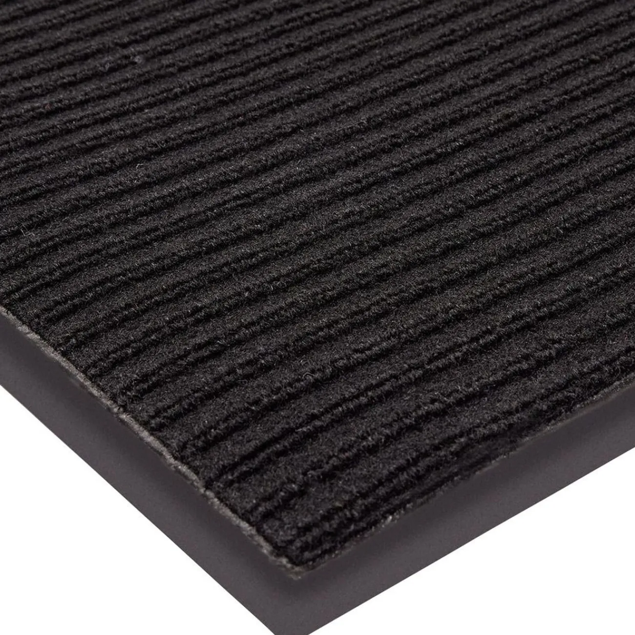 Gifi Nettoyage Et Entretien|Tapis antipoussière antidérapant noir 160x60cm