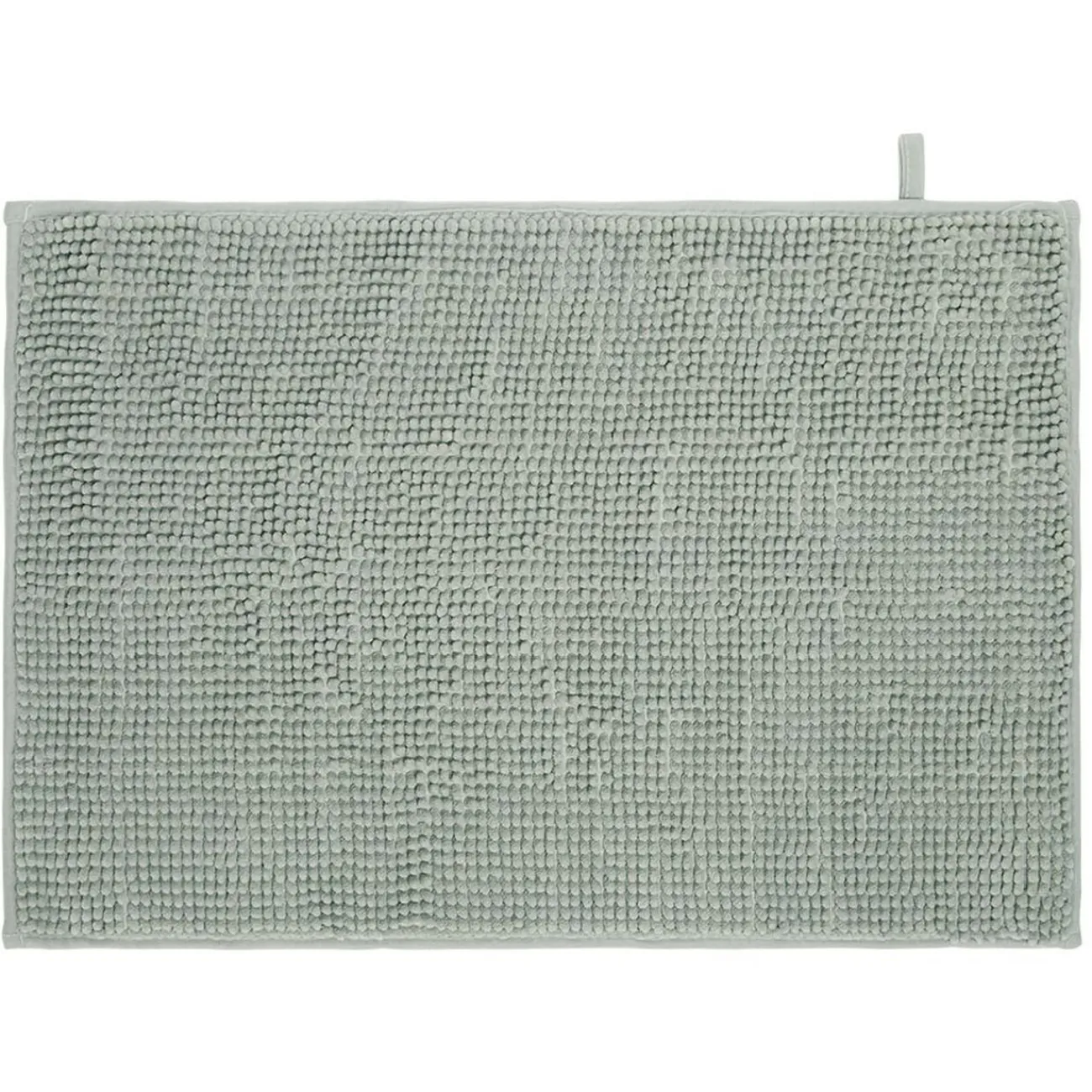 Gifi Aménagement Salle De Bain^Tapis chenille salle de bain coton vert 45x65cm