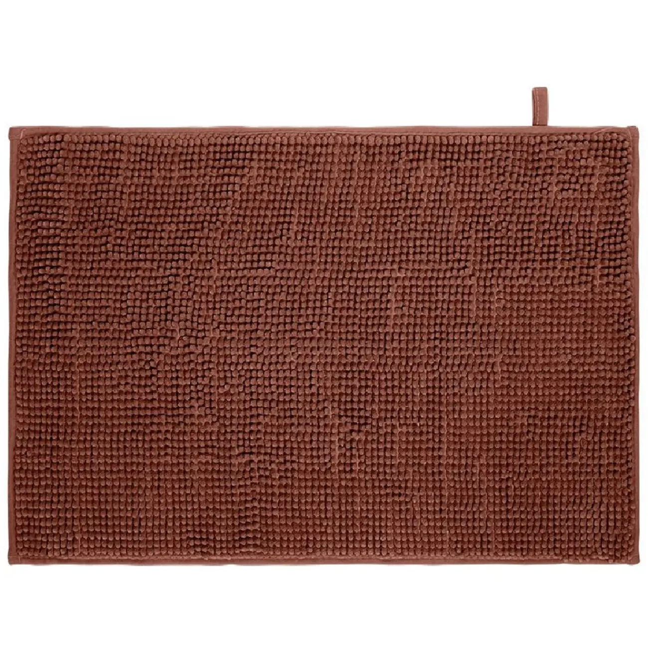 Gifi Aménagement Salle De Bain^Tapis de bain antidérapant ultra-absorbant terracotta 45x65cm