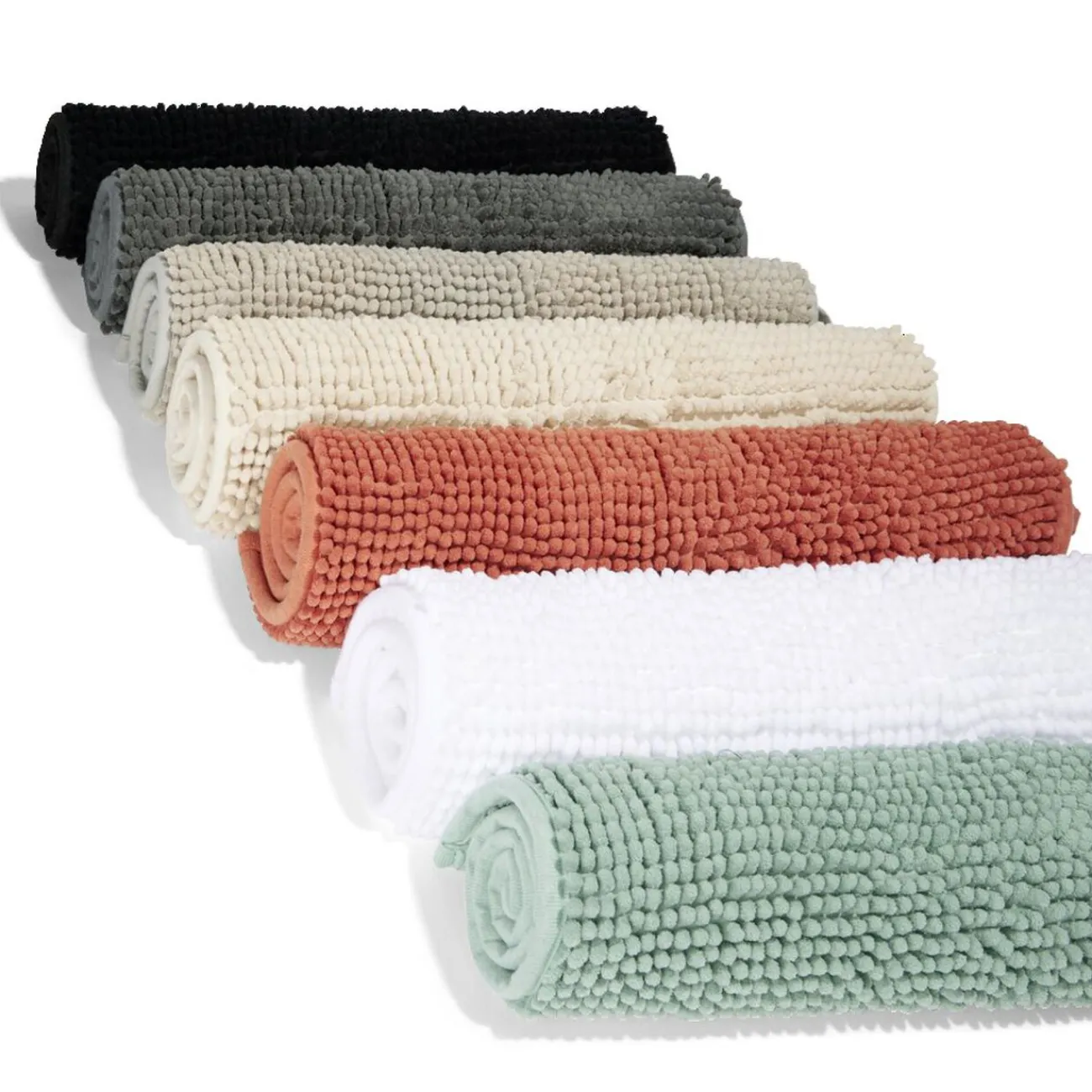 Gifi Aménagement Salle De Bain^Tapis de bain antidérapant ultra-absorbantert 65x45cm