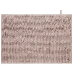 Gifi Aménagement Salle De Bain^Tapis de bain chenille coloris rose 45x65cm