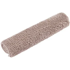 Gifi Aménagement Salle De Bain^Tapis de bain chenille coloris rose 45x65cm