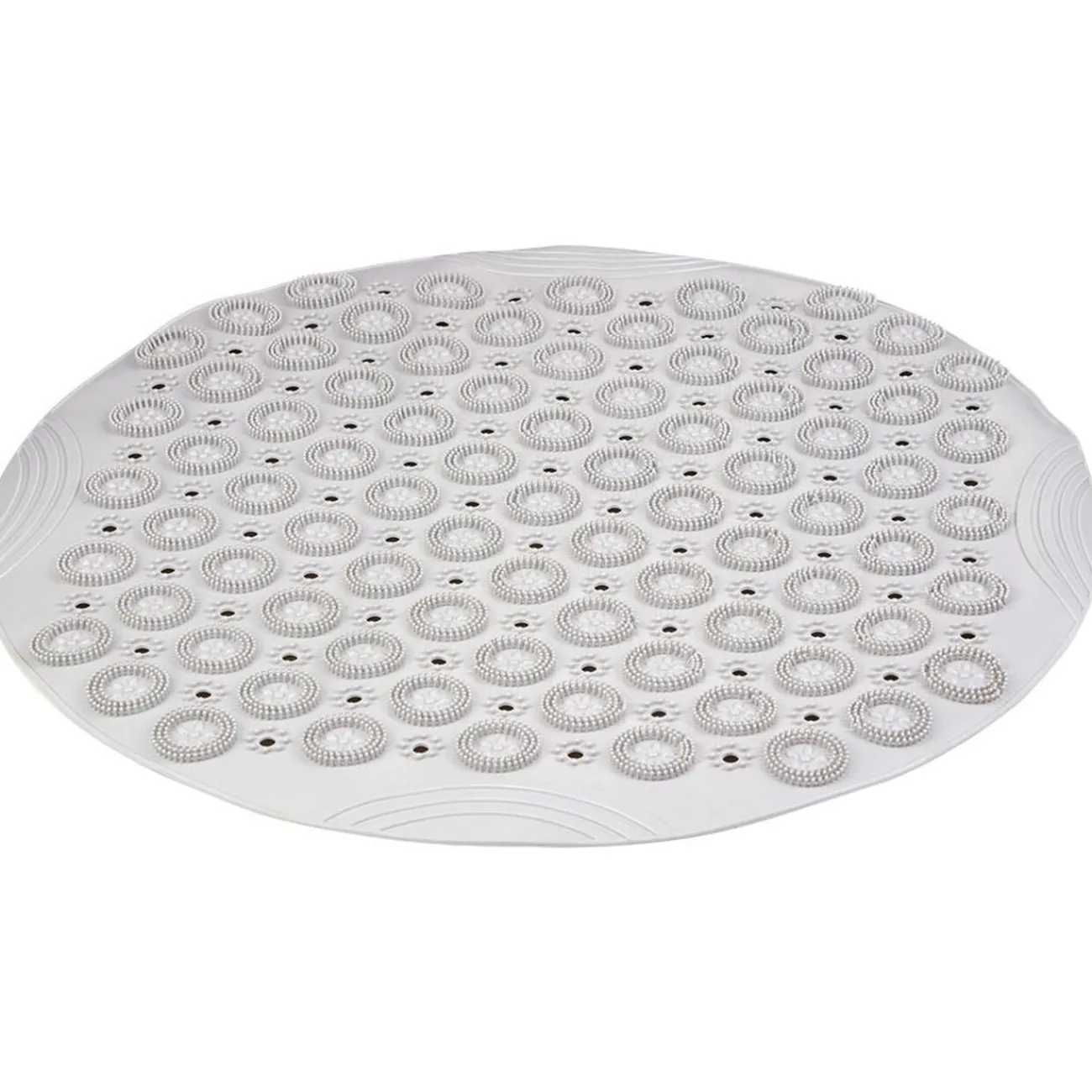 Gifi Aménagement Salle De Bain^Tapis de bain massant et exfoliant Ø 55cm