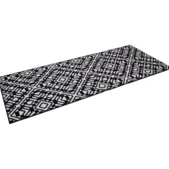 Gifi Nettoyage Et Entretien|Tapis de cuisine antidéapant absorbant imprimé tomette bleu 80x50cm