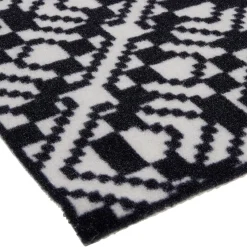 Gifi Nettoyage Et Entretien|Tapis de cuisine antidéapant absorbant imprimé tomette bleu 80x50cm