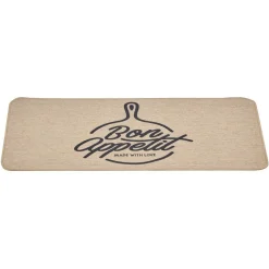Gifi Nettoyage Et Entretien|Tapis de cuisine design Bon appétit 75x45 cm