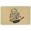 Gifi Nettoyage Et Entretien|Tapis de cuisine effet lin motif cuisine 80x50 cm