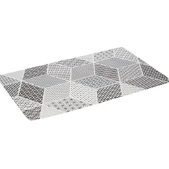 Gifi Nettoyage Et Entretien|Tapis de cuisine imprimé carreau de ciment 75 x 45 cm