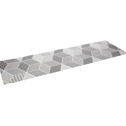 Gifi Nettoyage Et Entretien|Tapis de cuisine imprimé carreau de ciment 150 x 45 cm