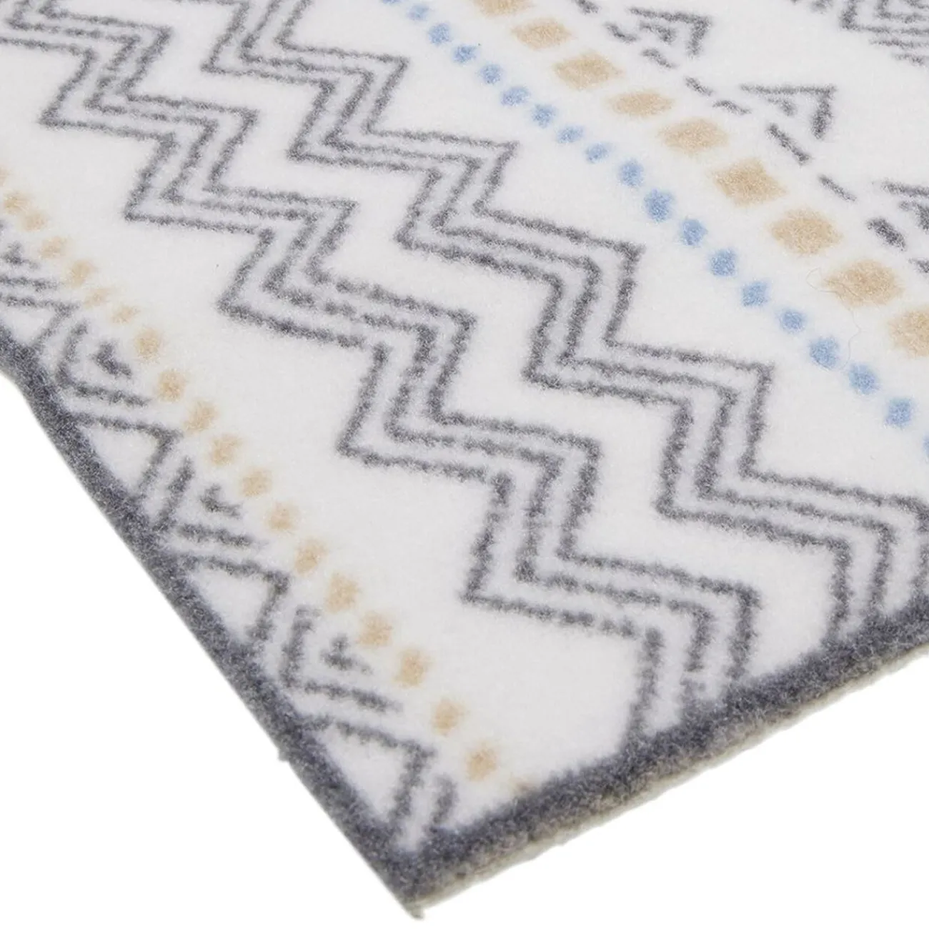 Gifi Nettoyage Et Entretien|Tapis de cuisine imprimé ethnique vert 120x50cm