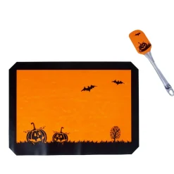 Gifi Tapis de cuisson Halloween avec spatule