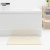 Gifi Aménagement Salle De Bain^Tapis de douche anti-dérapant 60x40cm beige