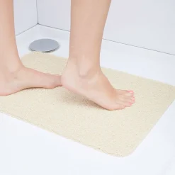 Gifi Aménagement Salle De Bain^Tapis de douche anti-dérapant 60x40cm beige