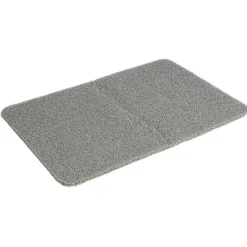 Gifi Aménagement Salle De Bain^Tapis de douche anti-dérapant 60x40cm gris