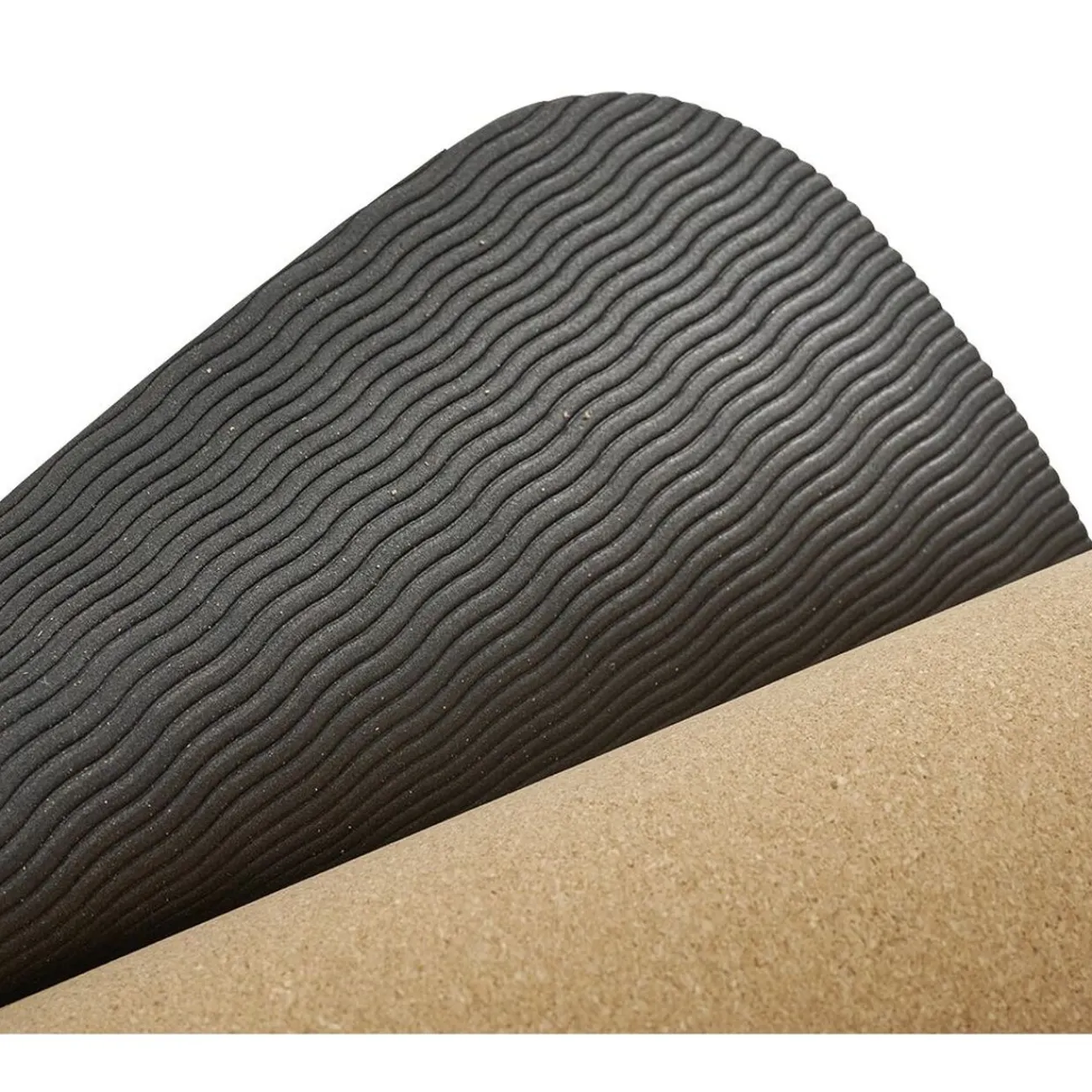 Gifi Bien-Être^Tapis de fitness yoga en liège antidérapant 183x61xép0,5cm