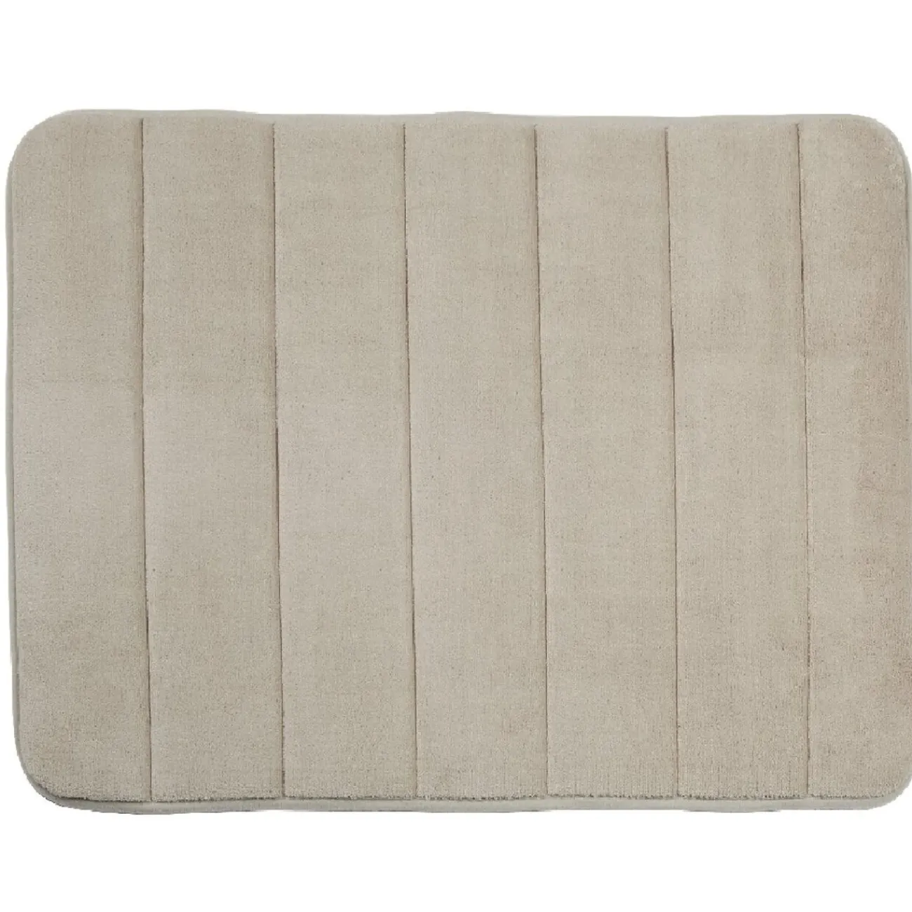 Gifi Aménagement Salle De Bain^Tapis de salle de bain à mémoire forme taupe