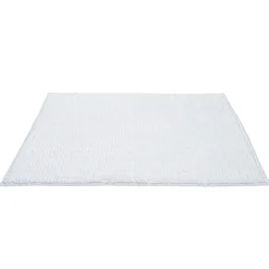 Gifi Aménagement Salle De Bain^Tapis de salle de bain chenille blanc 80x50cm