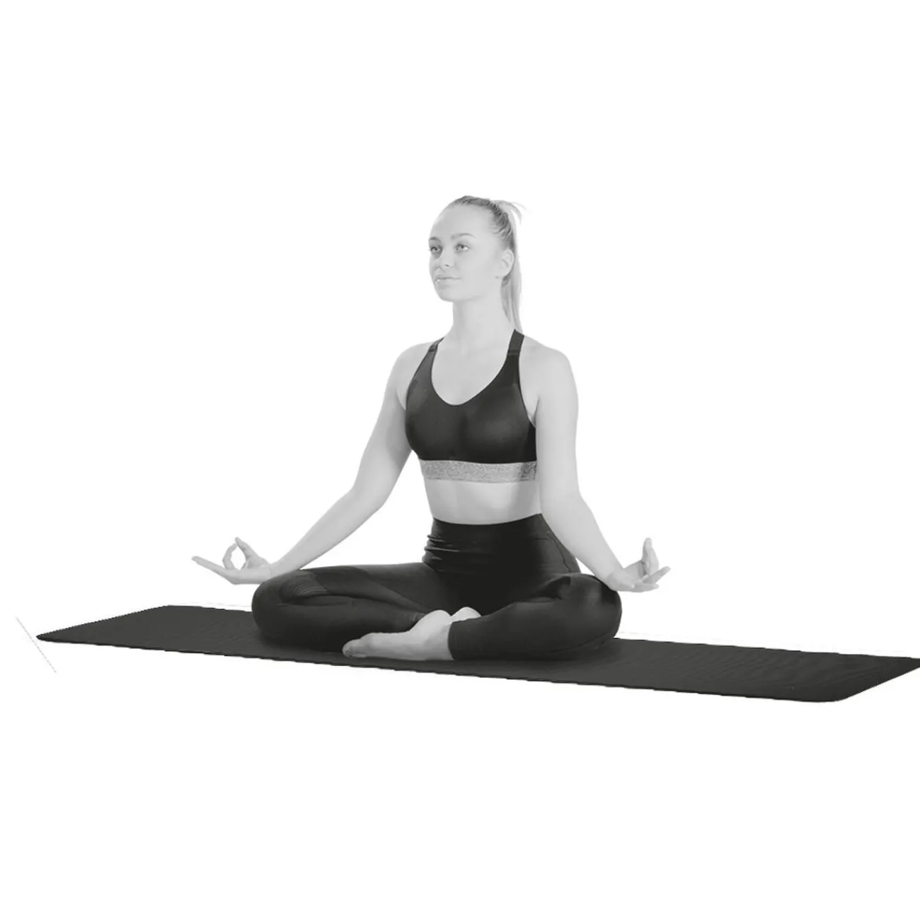 Gifi Bien-Être^Tapis de yoga épais noir