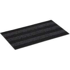 Gifi Nettoyage Et Entretien|Tapis d'entrée grattant noir gris ou noir vert
