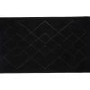 Gifi Nettoyage Et Entretien|Tapis d'extérieur noir design losanges 75x45 cm