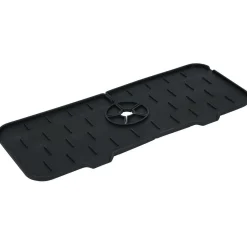 Gifi Nettoyage Et Entretien|Tapis en silicone pour contour de robinet - L.36xl.14cm