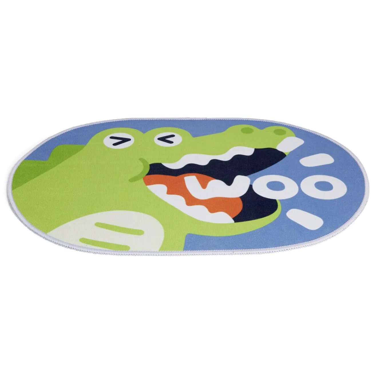 Gifi Aménagement Salle De Bain^Tapis enfant licorne ou crocodile polyester 40x60cm - 2 modèles