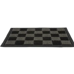 Gifi Nettoyage Et Entretien|Tapis grattant damier noir et gris