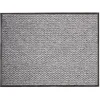 Gifi Nettoyage Et Entretien|Tapis intérieur antipoussière absorbant gris et noir 80x60cm