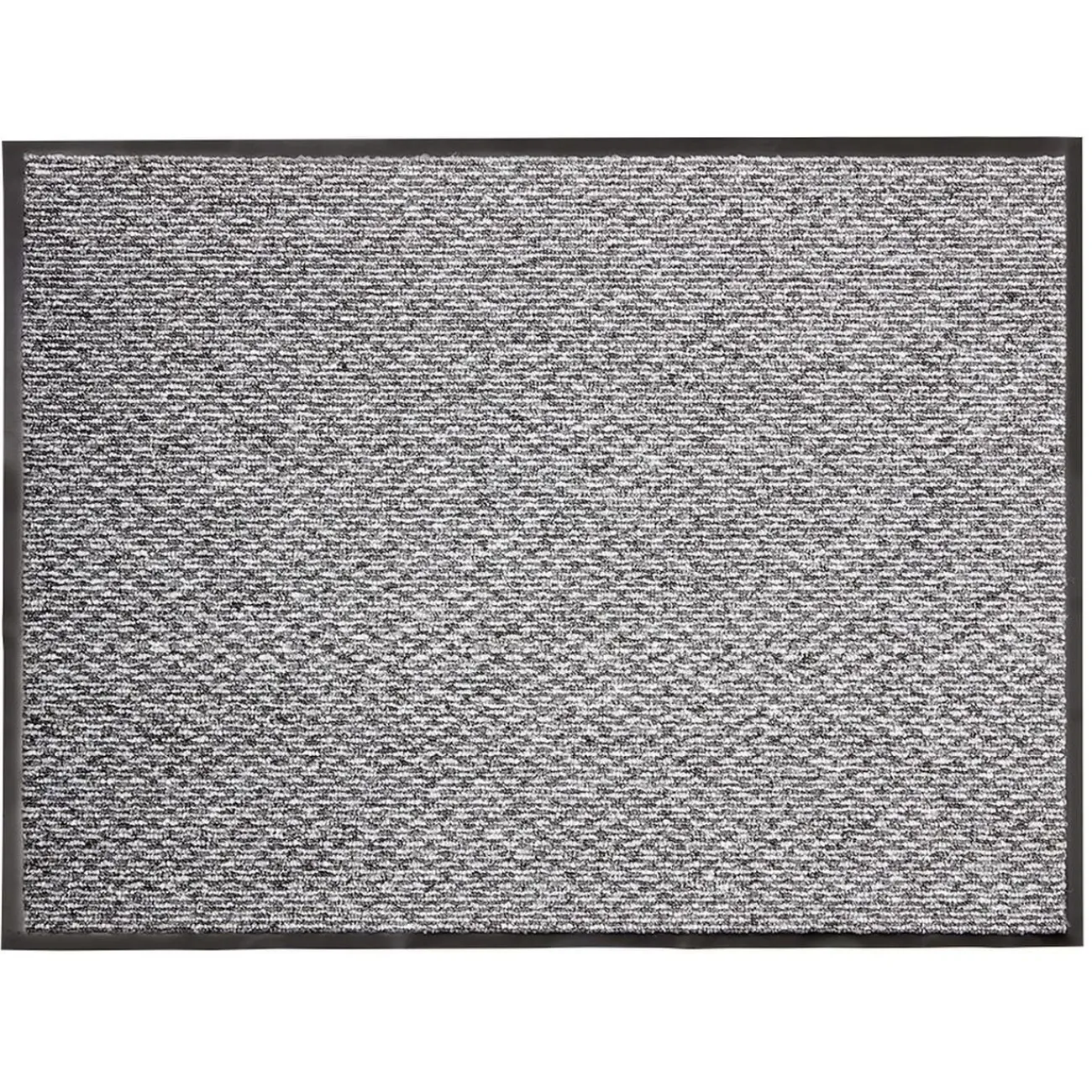 Gifi Nettoyage Et Entretien|Tapis intérieur antipoussière absorbant gris et noir 80x60cm