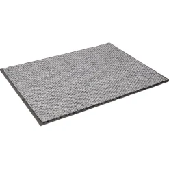 Gifi Nettoyage Et Entretien|Tapis intérieur antipoussière absorbant gris et noir 80x60cm