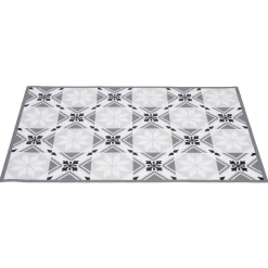Gifi Nettoyage Et Entretien|Tapis intérieur extérieur vinyle décor carreau de ciment 70x49 cm