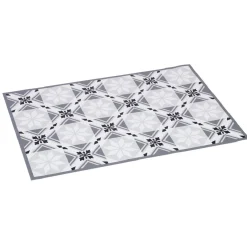Gifi Nettoyage Et Entretien|Tapis intérieur extérieur vinyle décor carreau de ciment 70x49 cm