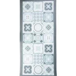 Gifi Nettoyage Et Entretien|Tapis mémoire de forme motif carreau de ciment gris