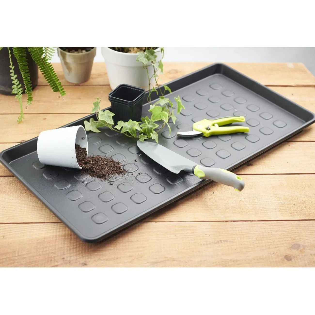 Gifi Rangement|Tapis noir multifonctions