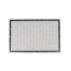 Gifi Nettoyage Et Entretien|Tapis rectangulaire imprimé graphique blanc et noir
