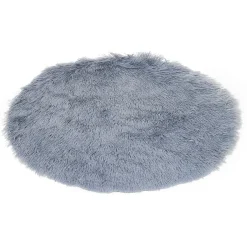 Gifi Aménagement Atelier^Tapis rond fausse fourrure Ø60cm