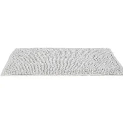 Gifi Aménagement Salle De Bain^Tapis salle de bain antidérapant chenille gris