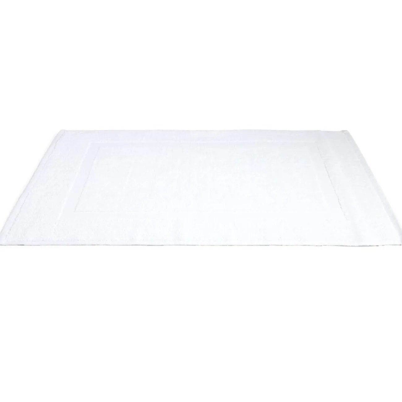Gifi Aménagement Salle De Bain^Tapis salle de bain coton blanc 70x40 cm