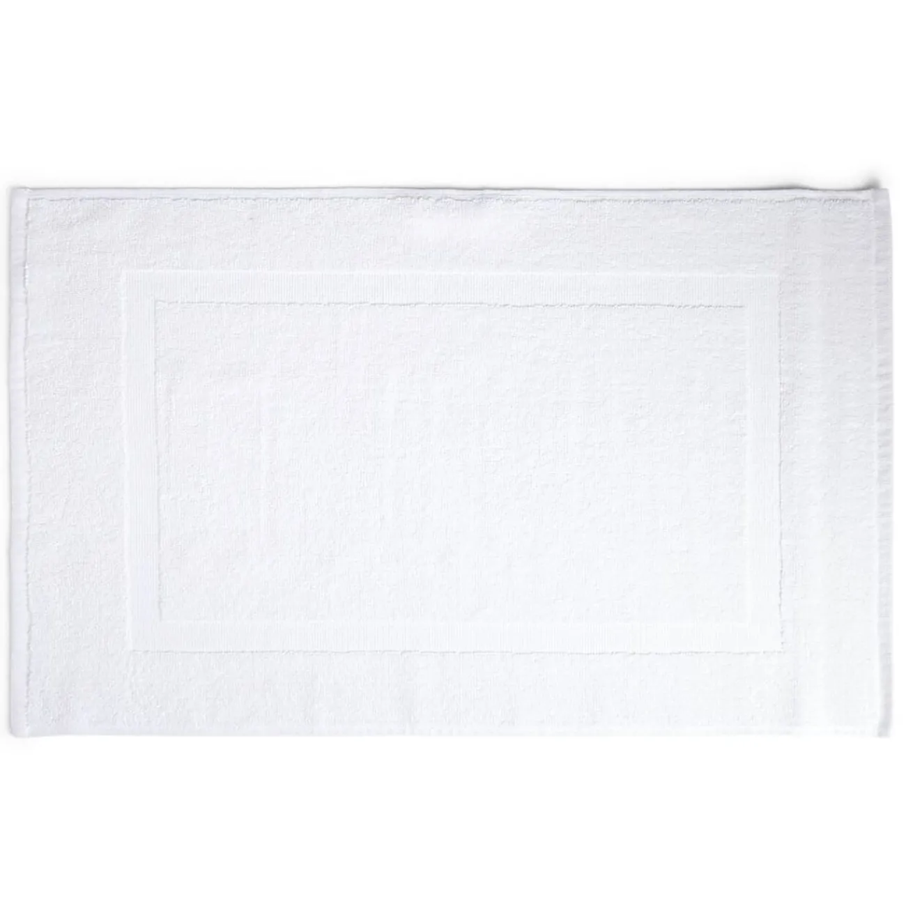 Gifi Aménagement Salle De Bain^Tapis salle de bain coton blanc 70x40 cm