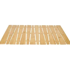 Gifi Aménagement Salle De Bain^Tapis salle de bain en bambou 40x60cm