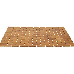 Gifi Aménagement Salle De Bain^Tapis salle de bain en bambou segments 40x60cm