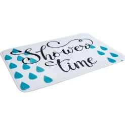 Gifi Aménagement Salle De Bain^Tapis salle de bain microfibre